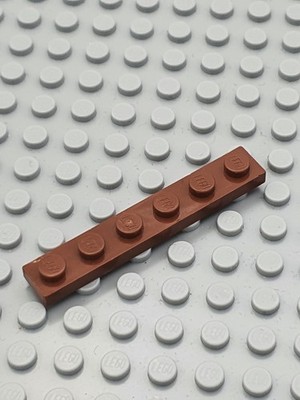 LEGO  8x Stein Platte Basic Brick 1x6 - 3666 - versch. Farben
