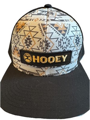 Men s Hooey Black Hat Cap Snapback