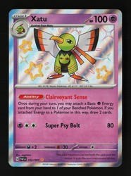 Xatu 152/091 Paldean Fates Shiny Rare