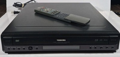 Toshiba SD-2815C DVD/CD 5 Disc Carousel Changer Player W/ Remote DVD Not Wrking