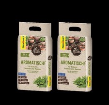 2x Floragard Bio-Erde AROMATISCH Kräuter Anzucht Aussaat 25L torffrei Pflanzerde