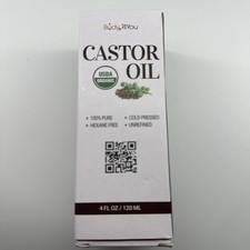 Castor Oil For All Hair Types 4 Oz New In Box