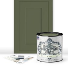 Olive Green Cabinet & Furniture Paint, Quart - Primer & Top Coat, No Sanding ...
