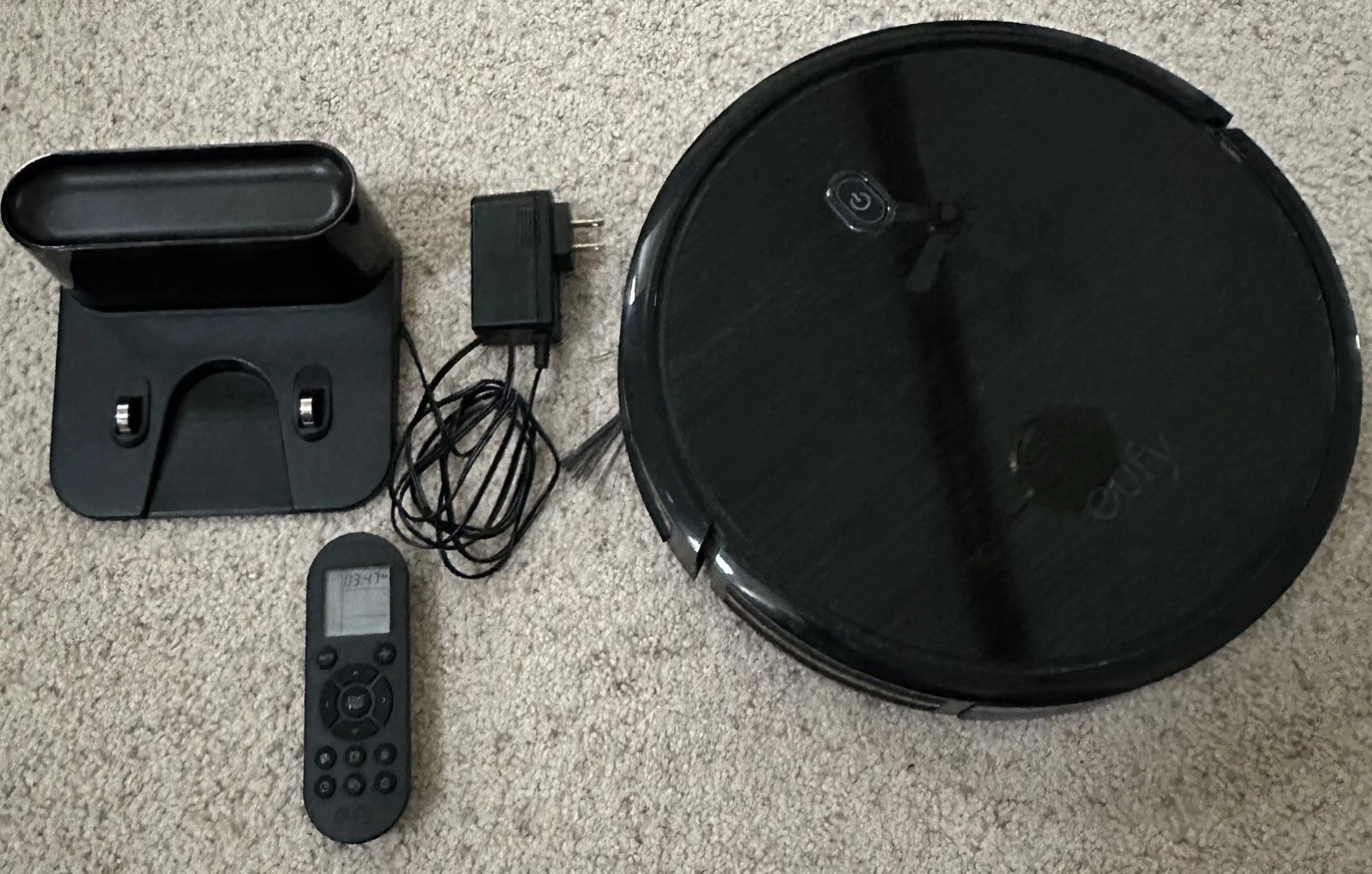 eufy RoboVac 11S Robotic Vacuum Cleaner W/ Remote & Charger - Needs Battery