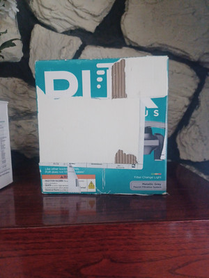 PUR PLUS Faucet Mount Water Filtration System - Metallic Grey PFM360V Open Box