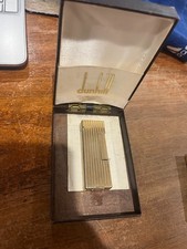 Dunhill Rollagas Gold Plated lighter / Original Owner