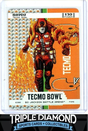 Bo Jackson Battle Arena Tecmo Bowl Endzone Fire Bayou Ja\'Marr Chase F740