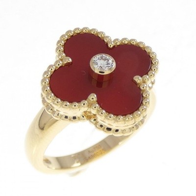 Authentic Van Cleef & Arpels Vintage Alhambra Ring #270-004-175-5812