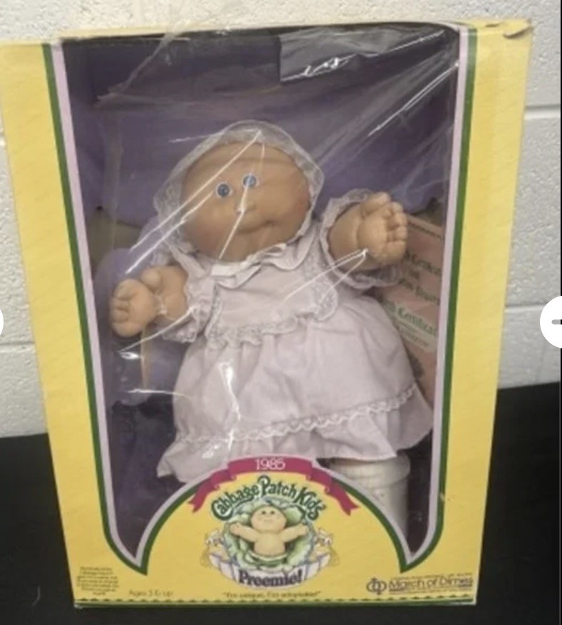 Cabbage Patch Kids Preemie Doll in Original Packaging