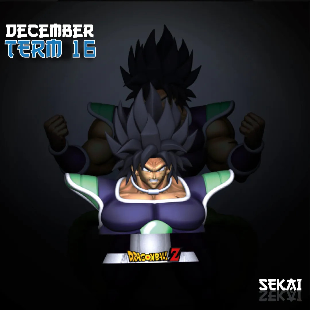 Broly (Super) - Unassembled and Unpainted Garage Kit - Model Designed by Sekai3D