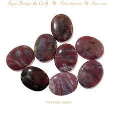 Palm Stone Polished Worry Stone Natural Gemstone Healing Crystal Energy