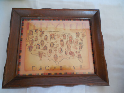 Ian Wilde old tribe native American tribes of North America print