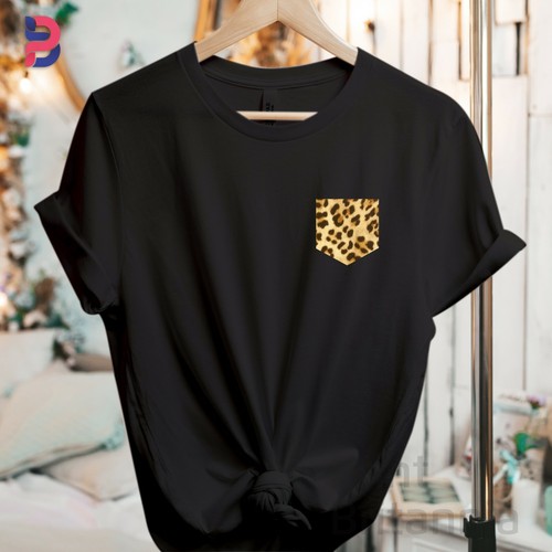 Leopard Print Pocket Lover Cheetah T 