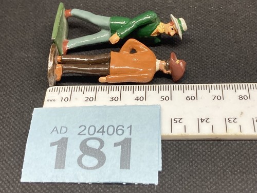 Wild West Siedler Figuren von Giles braun (blau 181) - Bild 5 von 5