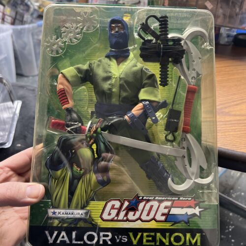 G.I. Joe Kamakura 2003 Valor vs Venom 12" Action Figure Hasbro Brand New