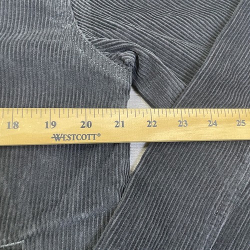 Volcom Halecrest Jacket Corduroy Sherpa Collar Mens S Small Full-Zip Gray $90 - Picture 5 of 8