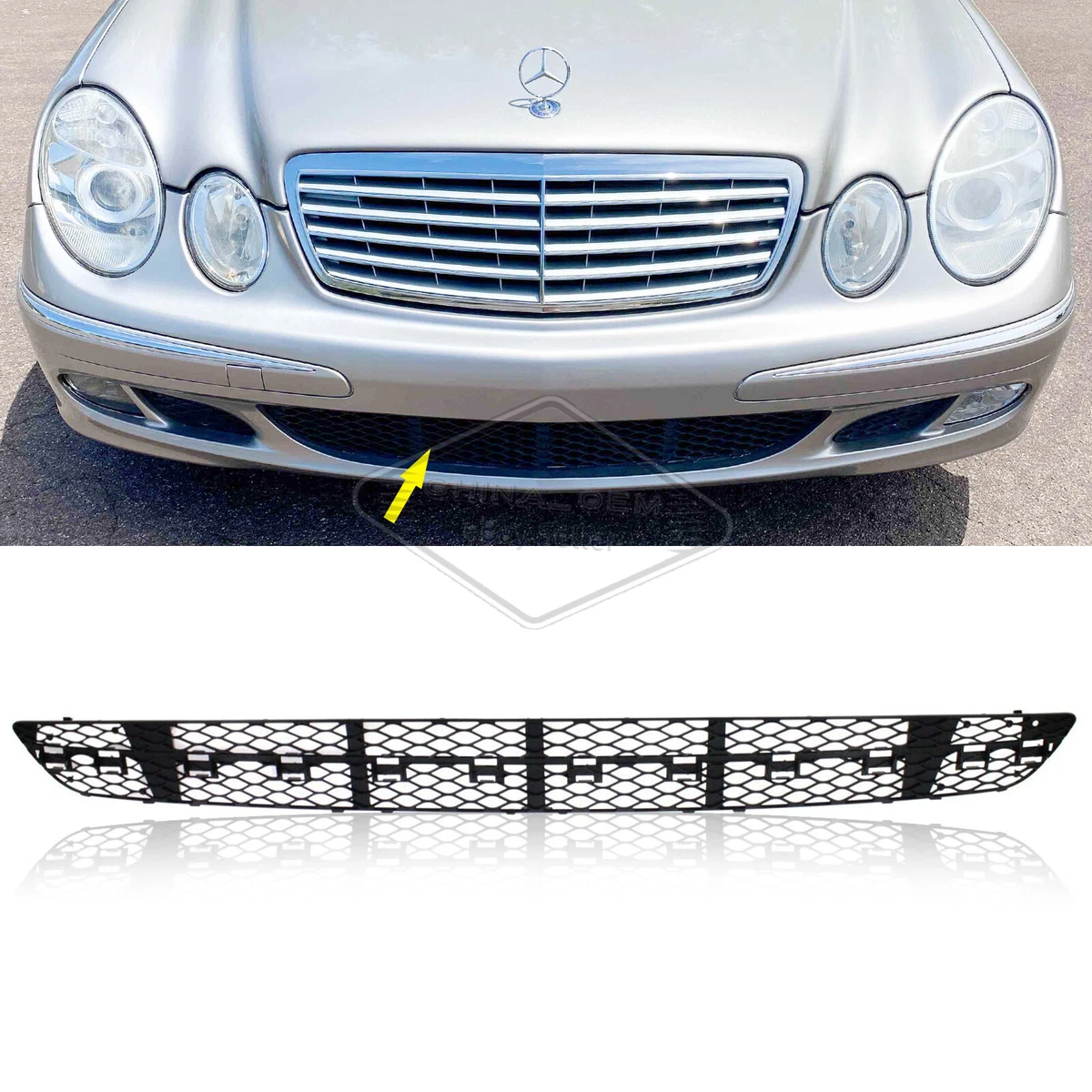 2003 mercedes benz cheap e320 front bumper