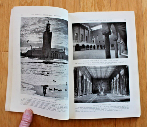 National Geographic octubre 1928; 1er vuelo transpacífico; Estocolmo; Kurdistán - Imagen 12 de 24