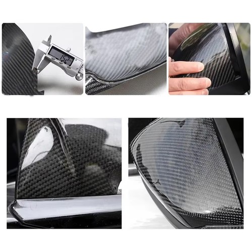 Tapas de cubierta de espejo retrovisor lateral de fibra de carbono para BMW F40 SUPRA 2015-22 tejido satinado - Imagen 8 de 8