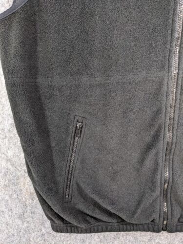 Colorado Trading & Clothing Vest Mens Extra Large Black Fleece Full Zip PolyVulc - Picture 3 of 11
