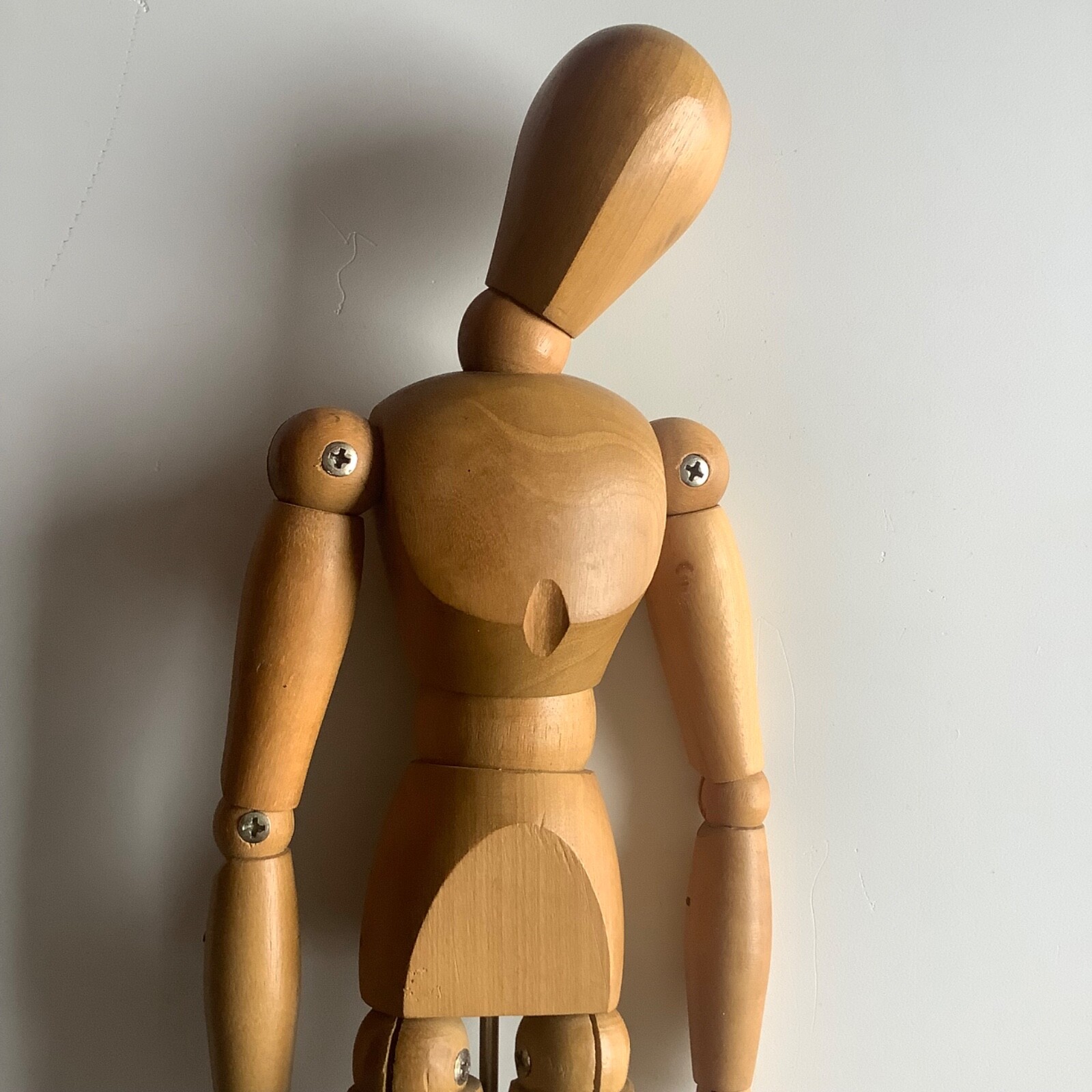Vintage Articulated Figure Artist Mannequin 12" Female Manikin Singapore Import eBay