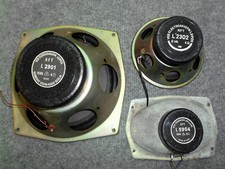 3 DDR Lautsprecher L 5904; L 2302 u . L 2901
