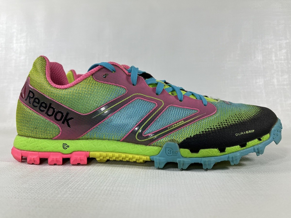 Reebok All Terrain Super Trail Colorful Running Shoes H2ODrain