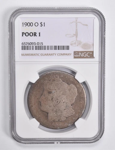 POOR 1 1900-O Morgan Silver Dollar NGC Lowball Low Ball *4630