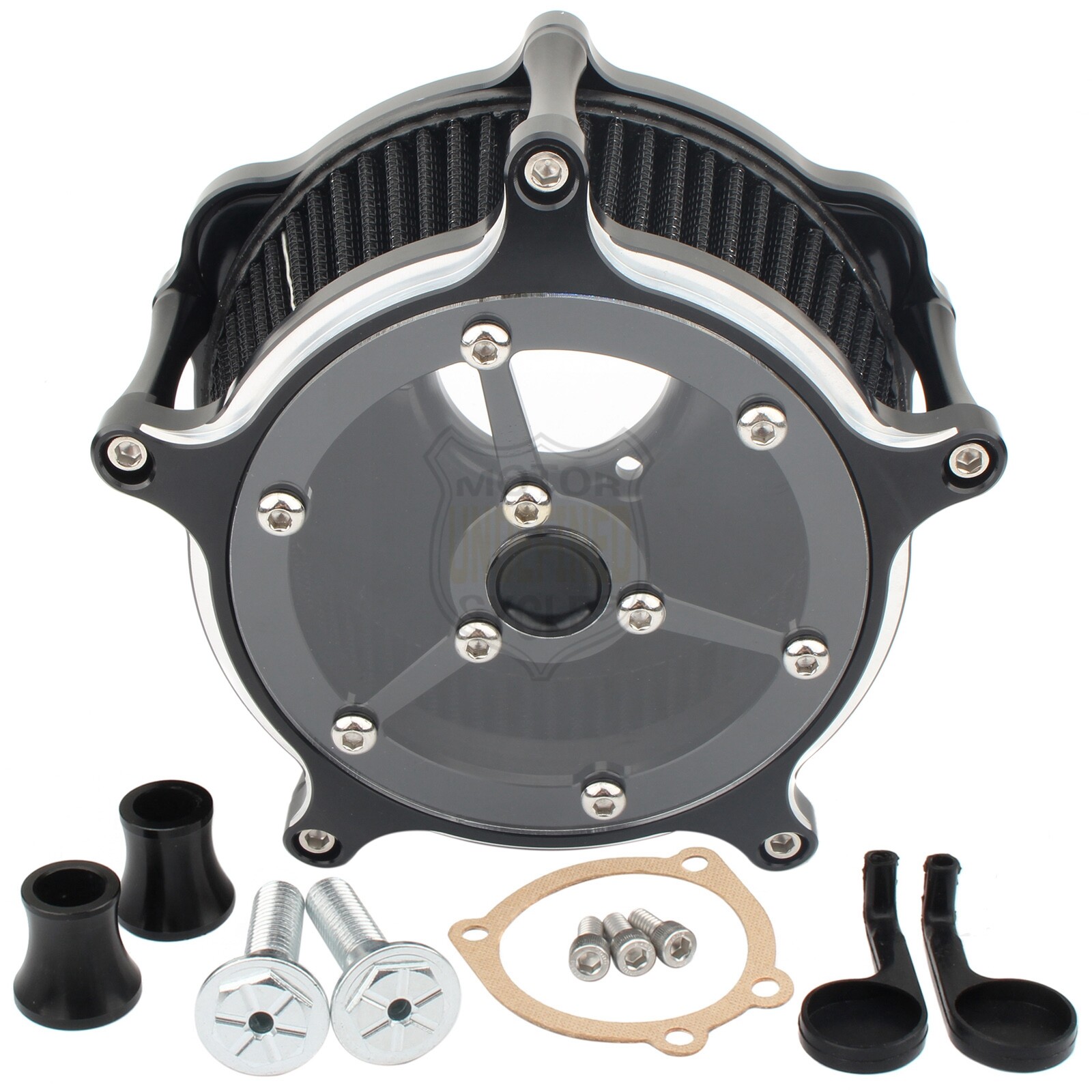 Allecto Plus - Luchtfilter Intake Kit voor XL883 2004-2015 in het Zwart