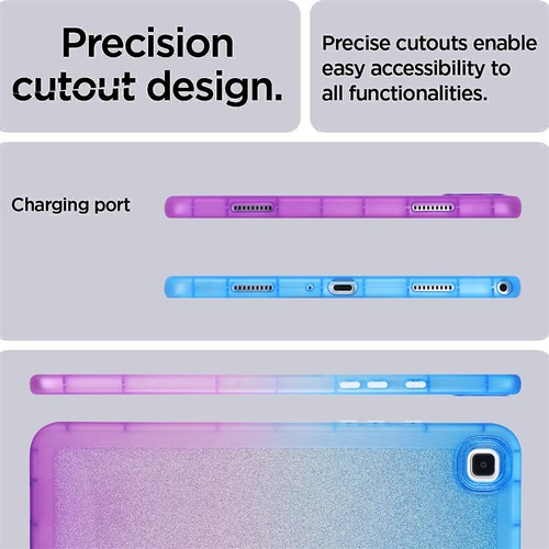 Glitter Tablet Case Soft Candy Cover For Samsung Galaxy Tab S8 S7 S6 Lite A8 A7 - Picture 12 of 20