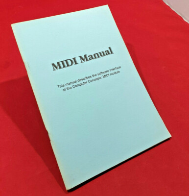 Acorn Podule Riser Manual for Computer Concepts MIDIMax Podule. Guide. Acorn RISC OS | eBay UK