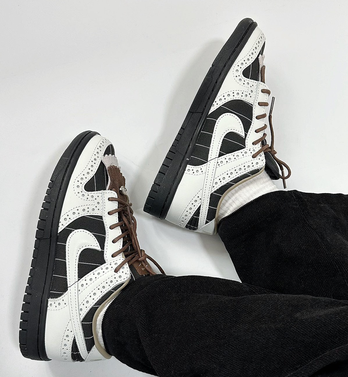 Nike Wmns Dunk Low LX Brogue FV3642-010 | eBay