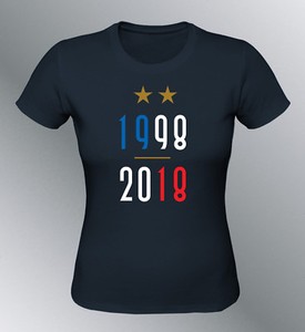 t shirt champion du monde femme