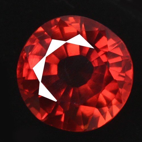 Tanzanite arancione naturale 7,15 ct certificata 11x11 mm taglio tondo splend... - Foto 5 di 6