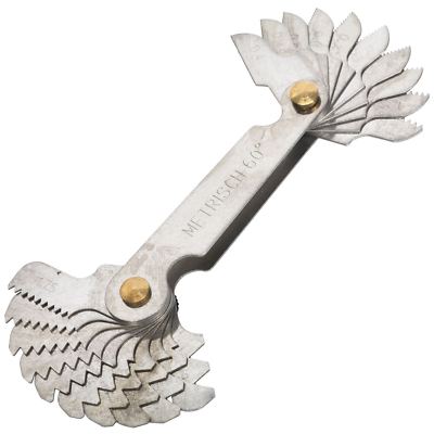Sealey AK71SPG 20 Blade Folding Metric Screw Pitch Thread Gauge 0.4 - 6mm