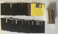 Lot of 36 Used Random 3.5" 1.44 MB Floppy Disks Diskettes Disc IBM/PC