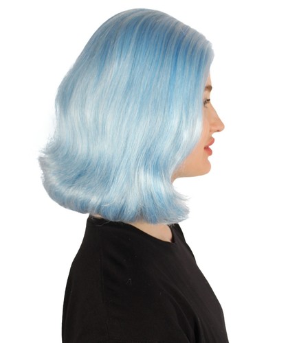 HPO Adult Women's Short Wavy Halloween Modern Wife Wig Multiple Color Options - Picture 284 of 312