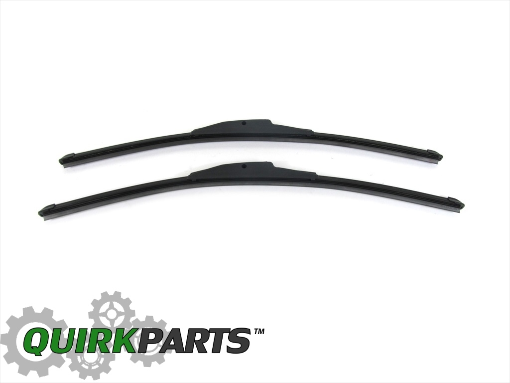 JEEP GRAND CHEROKEE DODGE DURANGO FLAT WINDSHIELD WIPER BLADES 21"+ 22