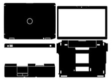 Carbon Vinyl Laptop Sticker Skin Decal Cover for DELL Latitude E6530 15.6" 2021