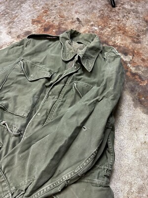 Vintage M51 Field Jacket 1950s Korean Vietnam War M-1951 Small