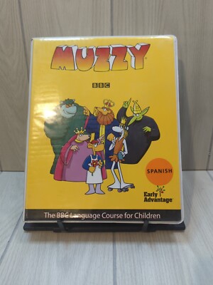 BBC Muzzy Spanish Level 1 Early Advantage Language Course For Children DVD CD