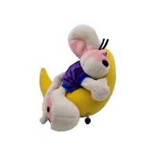 Diddl Maus Spieluhr Halbmond Depesche Stofftier Kuscheltier Plüschtier ca. 26cm