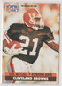 1991 PRO SET ERIC METCALF # 123