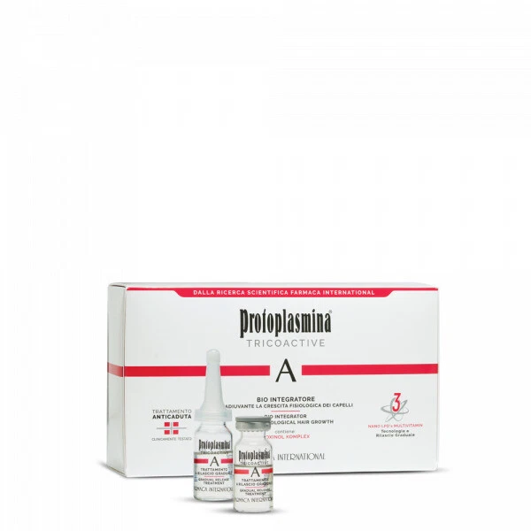 PROTOPLASMINA Tricoactive Fiale 10x8ml Bio-Trattamento Rinforzante e Ricrescita