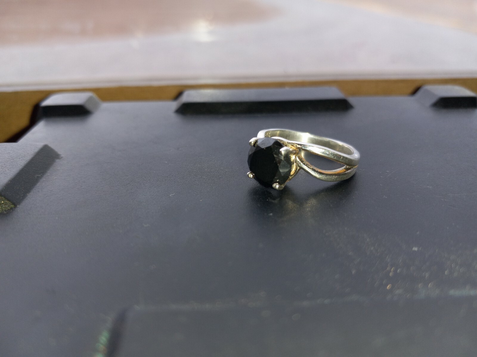 black diamond ring - image 4