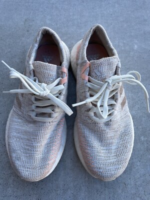 Adidas Pure Boost Go Cloud White Ash Pearl Running Sneakers Shoes Size 4
