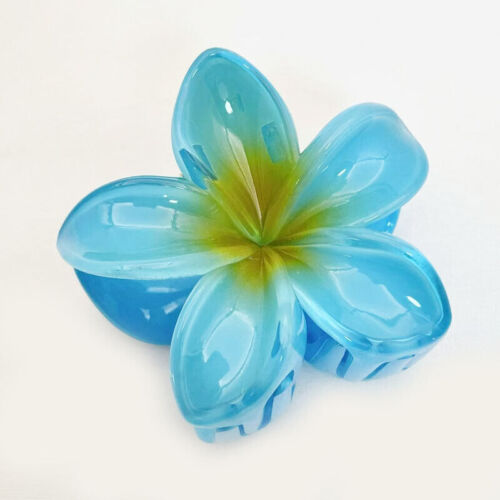 Summer Egg Flower Hair Clip Large Hair Claw Decor Beach Hawaii Holiday Dressing - Picture 22 of 70