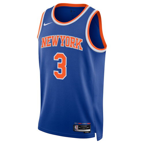 New York Knicks Josh Hart Nike Azul 2024/25 Swingman Jersey Edición Icono YL - Imagen 2 de 2
