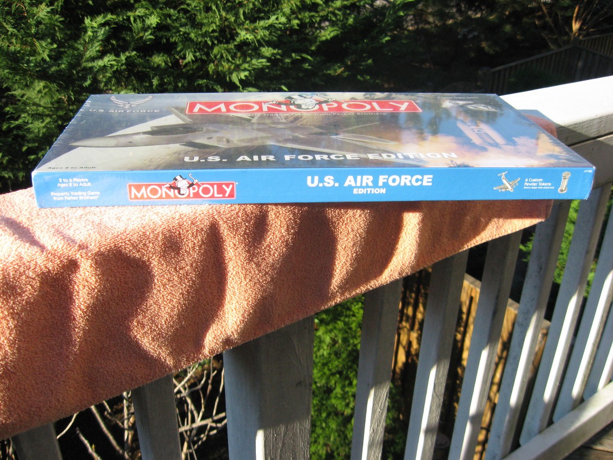 Monopoly U.S. Air Force Edition Parker Brothers~New & Factory