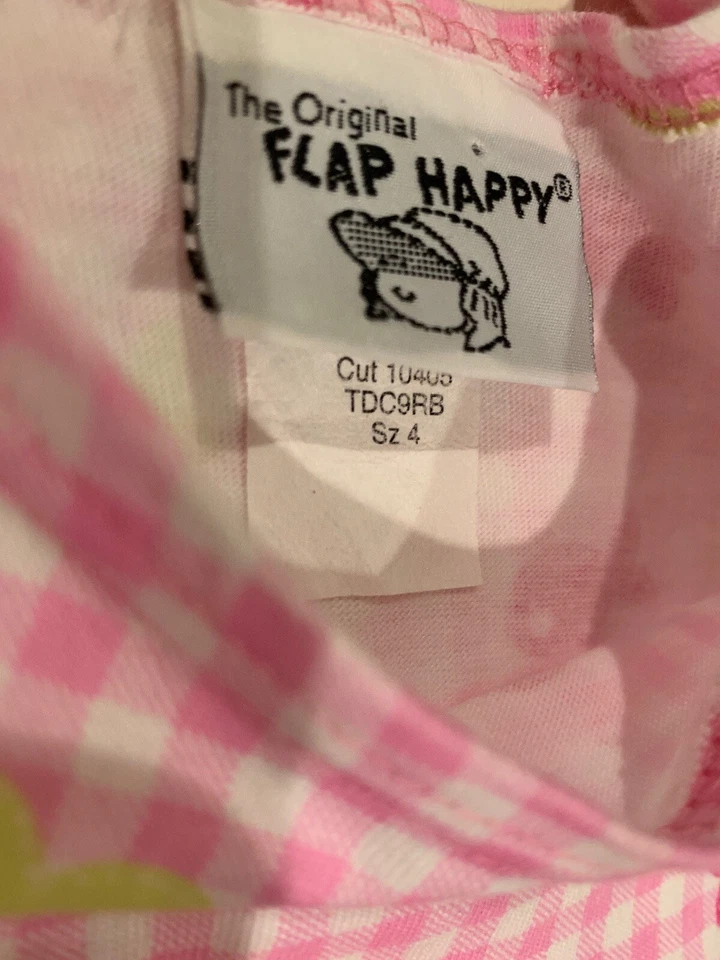 Vestido Flap Happy Girl’s Talla 4 Manga Corta Pez Rosa Foto 3 de 3